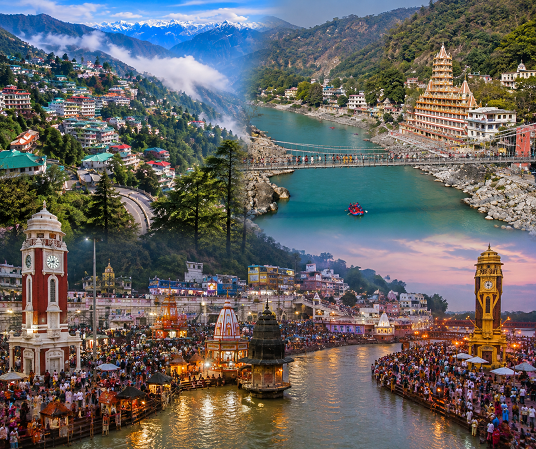 HIMALAYAN & SPIRITUAL ESCAPE – MUSSOORIE, RISHIKESH & HARIDWAR