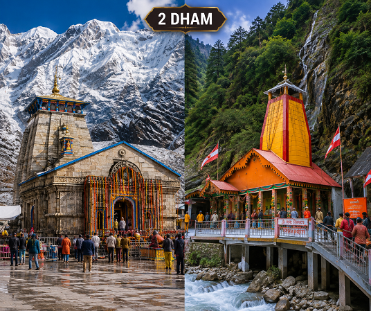DIVINE 2 DHAM YATRA – KEDARNATH & BADRINATH